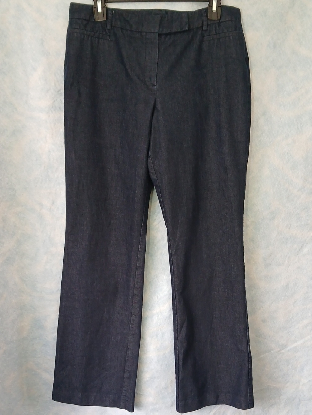 Sharagano Dark Navy Boot Cut Pants Womens SZ 12